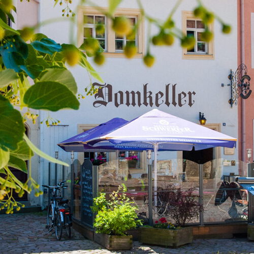 Terrasse im Domkeller Meißen